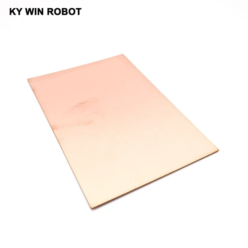 1 шт. FR4 PCB 10x15 см 10*15 односторонняя медная плакированная пластина DIY Kit
