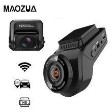 Maozua Car Dash Cam 2160 P 4 K Ultra HD con 1080 P Posteriore WiFi Della Macchina Fotografica di GPS Logger ADAS Dual obiettivo Dashcam Auto DVR di Visione Notturna