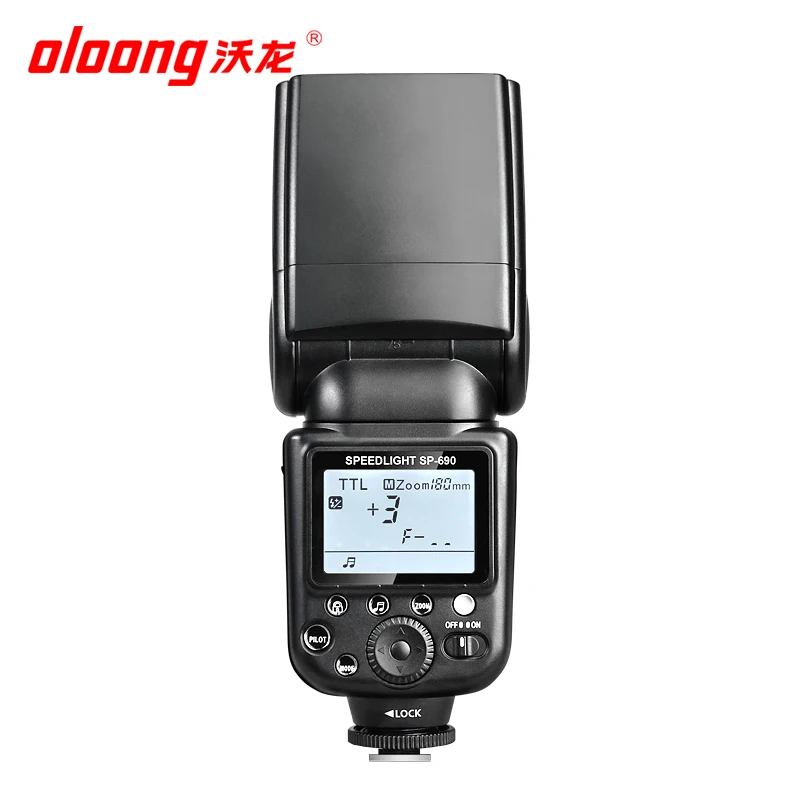  Oloong SP-690 the Flash GN58 TTL Manual Master Control Flash Speedlite For Canon Nikon DSLR Camera 