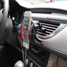 Автомобильный Стайлинг Автомобильный крепеж для мобильного телефона tuyere Тип Кронштейн автомобильные аксессуары для Dodge ram Зарядное устройство Путешествие challenger Калибр