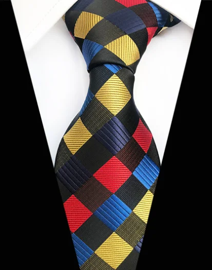 8 см Классический шелковый мужской галстук с узором пейсли, клетчатые полосатые галстуки с подсолнухом для мужчин, официальная одежда, деловой костюм для мужчин, Свадебная вечеринка, Gravatas - Цвет: YU-P08