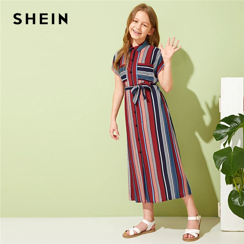 shein shirt dress