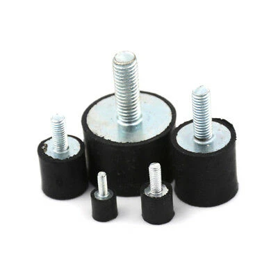 M3 M4 M5 M6 M8 Rubber Shock Absorber Anti Vibration Isolator Mounts Bobbins WS