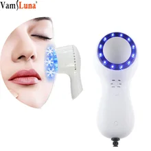 Холодный молоток синий светодиодный фотоновая ячейка активирующий Укрепляющий Массажер для кожной терапии сужение пор удаление акне и морщин охлаждение кожи Подтяжка