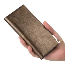 Популярный мужской длинный кошелек из искусственной кожи, бумажник для карт, клатч, сумка для денег BVN66