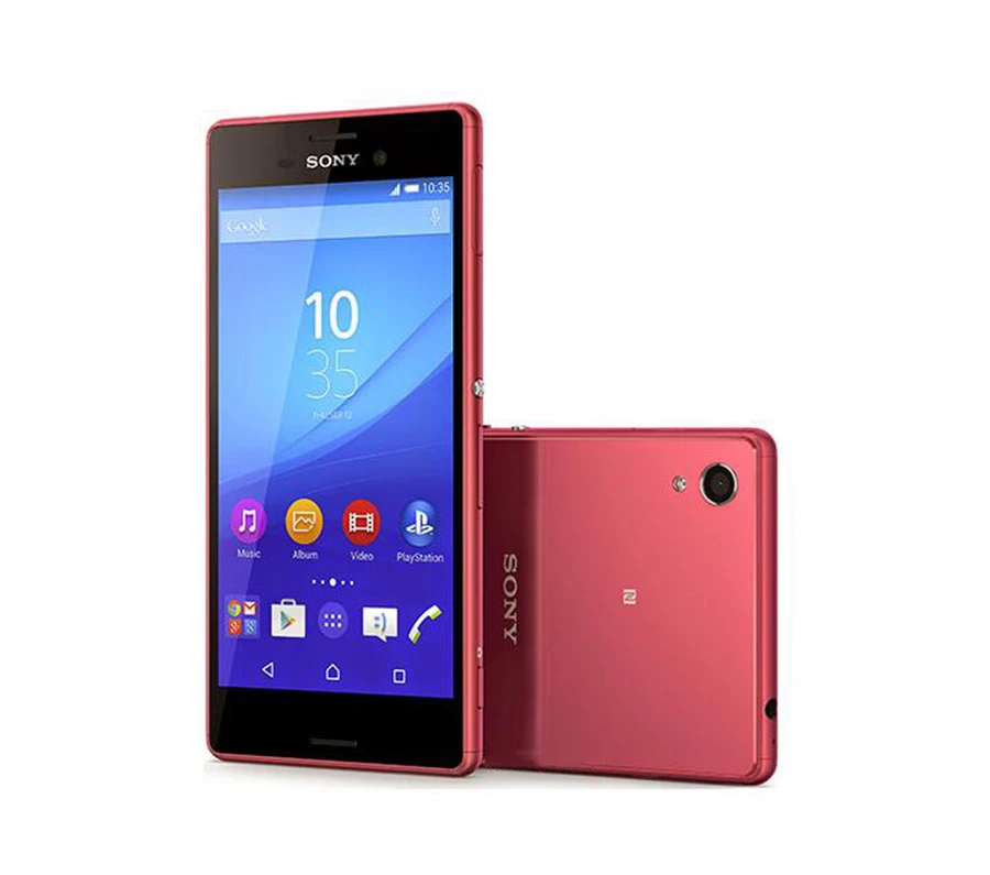 Sony Xperia M4 Aqua E2303 одной сим-Оригинальный сотовый телефон Android 2 г оперативной памяти 8 ГБ ROM GPRS GPS Wi-Fi 5,0 дюймов сенсорный экран 2400 мАч