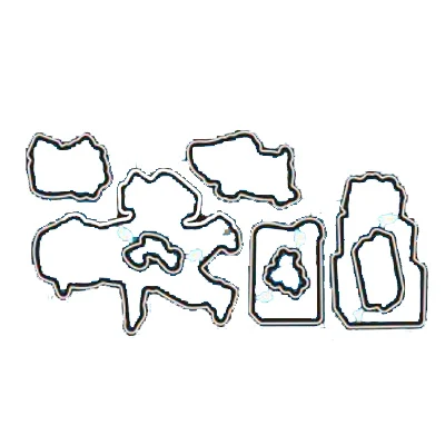 

You deliver transparent clear stamp/coordinating die for DIY Scrapbooking/Card Making/Kids Christmas Fun Decoration Supplies