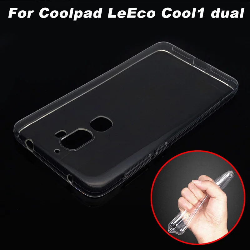

Coolpad LeEco Cool1 Case Cover Transparent TPU Soft Cover Phone Case For Coolpad LeEco Cool1 dual Back Cover Case