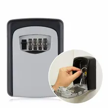 Безопасность дома прочный Разработанный ящик для хранения денег и ключей Hider 4 цифры безопасности секретный кодовый замок можно использовать в помещении на открытом воздухе