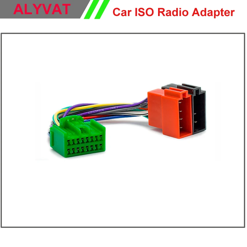 Car Stereo ISO Radio Adapter Connector For Volvo 2004 Auto Wiring