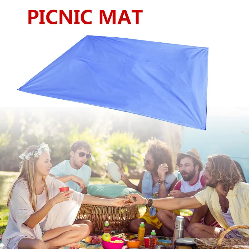 

+ Bag & Nails Folding Picnic Mat Suit for Picnic Mat Large Sandless Placemat for Beach Rug Beach Sand Mattress Eating Blanket