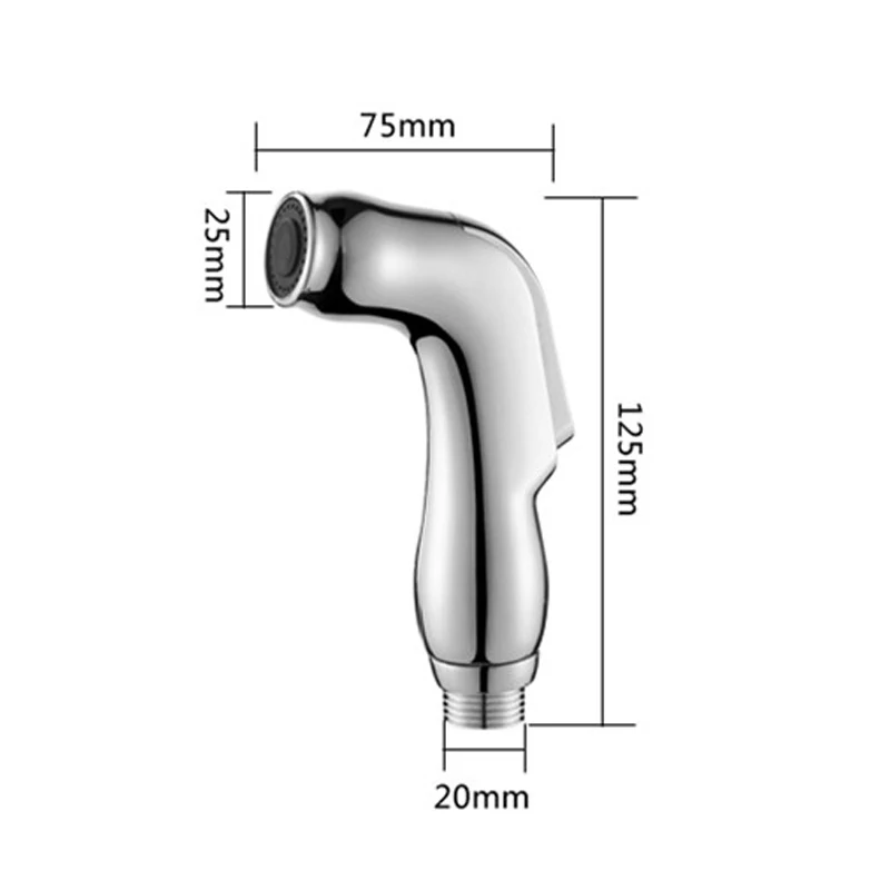 Bidet Toilet Handheld Hygienic Shower Douchette Bidet Sprayer 7/8 Adapter  Set