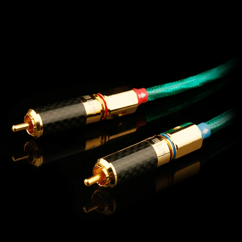 Xiaofan X03 2RCA к 2 RCA штекер штекеру Медь & sp ofc аудио кабель м 3 5 для домашнего кинотеатра