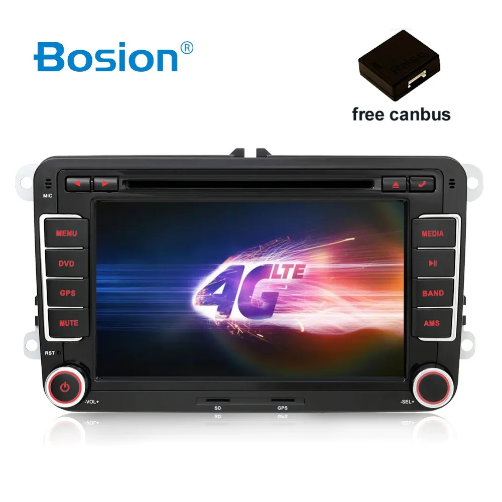 HD Android 7.1 Car DVD VW GPS Navigation Wifi Bluetooth Radio Autoradio ...
