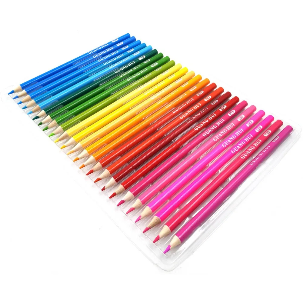 Skup Profesjonalny drewniany zestaw ołówków 120 136 kolorów Lapis De Cor 120 unikalne kolory tłusty zestaw kolorowych ołówków dla kolorowanki dla dorosłych