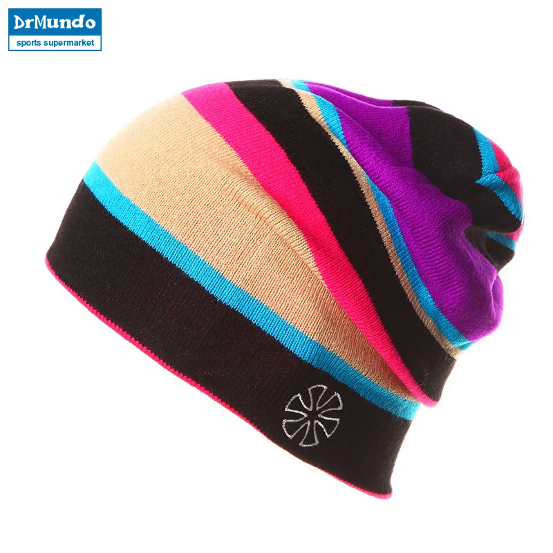 2018 الحياكة الشتاء القطن ماركة بيني الهيب هوب القبعات gorros bonnetsr الجليد تزلج قبعة دافئة skullies للنساء والرجال