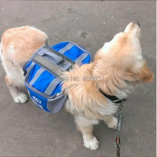 Наружная Регулируемая сумка для собак, большая седельная сумка, Большой Вместительный рюкзак для собак с полиуретановой и воздушной сеткой, сумки для переноски собак