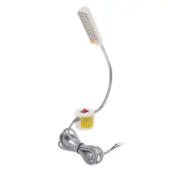 110-250 V 30 светодиодный светильники для швейной машинки рабочих лампа на гибкой ножке с магнитным основанием Прямая поставка