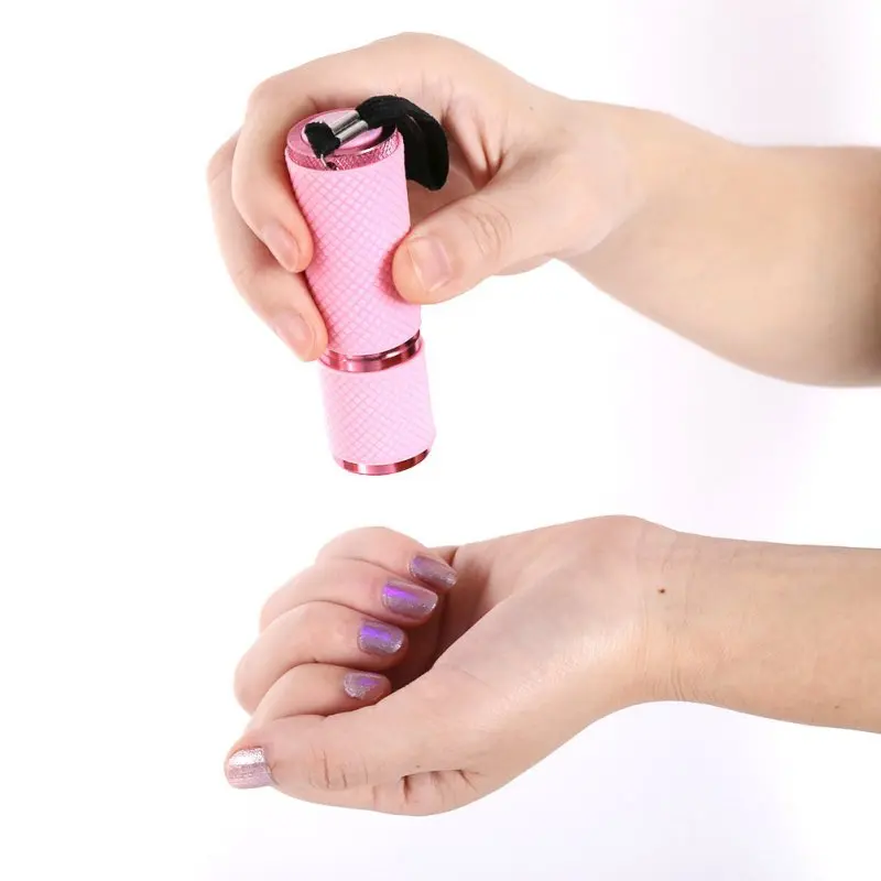 

Mini LED UV Lamp Flashlight Nail Dryer Professional Led Lamp Gel Polish Nail Dryer Manicure Tools For Nail Gel