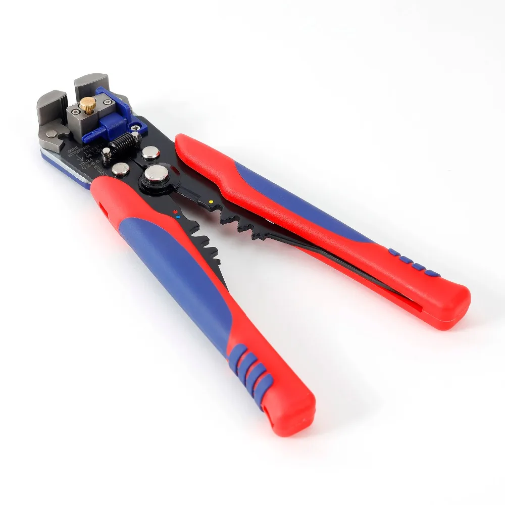 WORKPRO 8" Automatic Wire Stripper Self-Adjusting Tool Combination Electrical Cable Cutting Stripping Crimping Tools WORKPRO 8" Automatic Wire Stripper Self-Adjusting Tool Combination Electrical Cable Cutting Stripping Crimping Tools