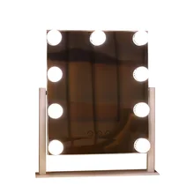 Бестселлер косметическое зеркало для макияжа лампы светодиодный косметическое зеркало с сенсорным экраном Голливуд светодиодный косметики для Макияжа Косметический лампы зеркала с 3 огни