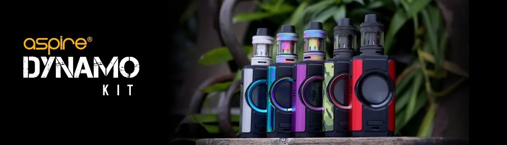 Electronic Cigarette aspire Dynamo Vape Kit 220W High Power Device Support VW VV Bypass CPS TC TCR Modes with 2 inch TFT Screen 01 (2)