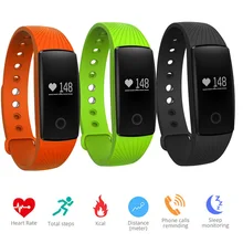 Jingtider V05 Смарт Браслет монитор сердечного ритма Bluetooth Смарт браслеты спорта фитнес-трекер Шагомер для iOS и Android
