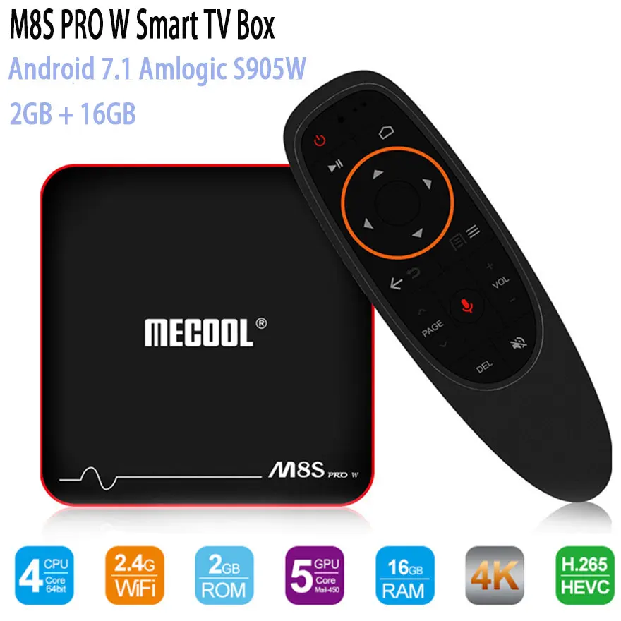 Mecool M8S PRO W TV Box 2.4G Voice Control Set Top Box S905W Smart TV Box Android 7.1 4k Android TV Box VS X96 Media Player Mecool M8S PRO W TV Box 2.4G Voice Control Set Top Box S905W Smart TV Box Android 7.1 4k Android TV Box VS X96 Media Player