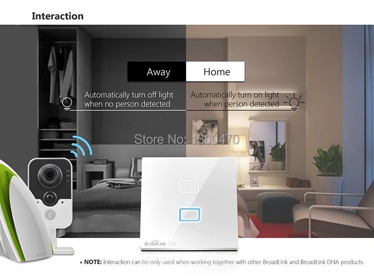 Broadlink TC2 1 Gang,smart home Automation,Phone Remote wireless Wall light Switch,UK Standard,English Version,Crystal Glass-8.jpg