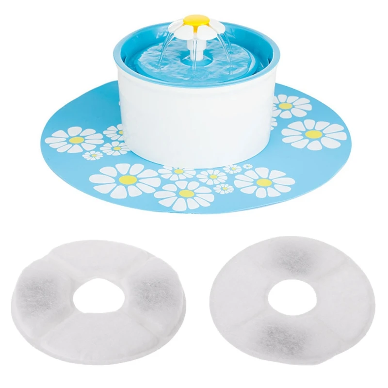 

4Pcs/lot Pet Water Fountain Filter Activated Carbon Dog Cat Water Feeder filter