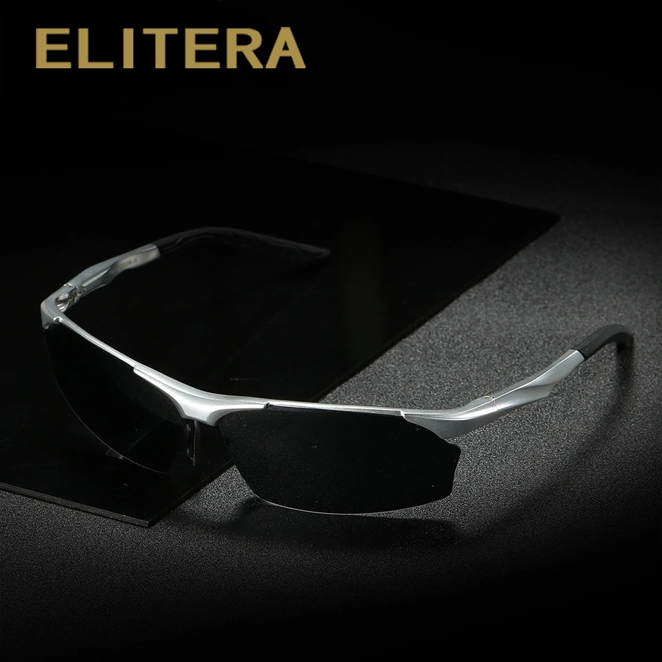 Мужские солнцезащитные очки ELITERA брендовые дизайнерские поляризованные