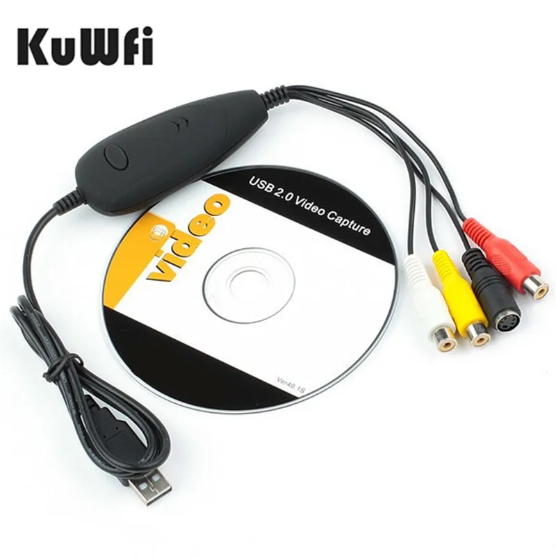 

Original USB Audio Video Grabber Capture Convert Analog video from VHS Video recorder camcorder DVD Can Win10 Win8