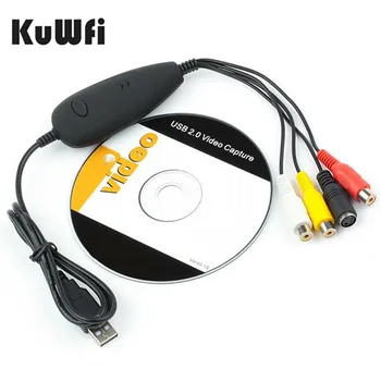 

Original USB Audio Video Grabber Capture Convert Analog video from VHS Video recorder camcorder DVD Can Win10 Win8