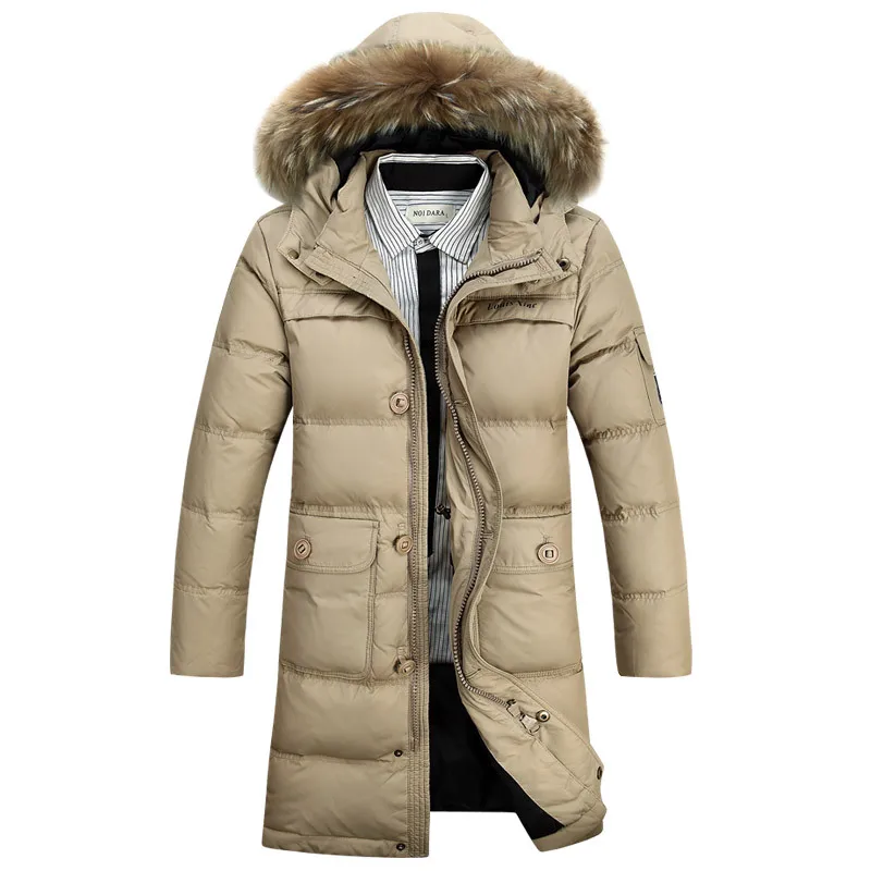 Mens Sheepskin Fur Trim Winter Coat Cw852469 Winter Jackets For Men