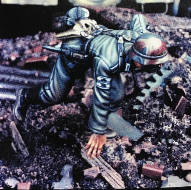 1/35 модельная фигурка из смолы комплект нераскрашенный 641|Наборы для сборки