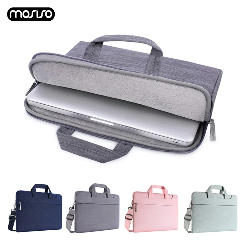 

MOSISO Laptop Sleeve Case for Macbook Air Pro ASUS Acer Lenovo Dell Notebook Handbag 13.3 14 15 Computer Briefcase Bag Sleeve