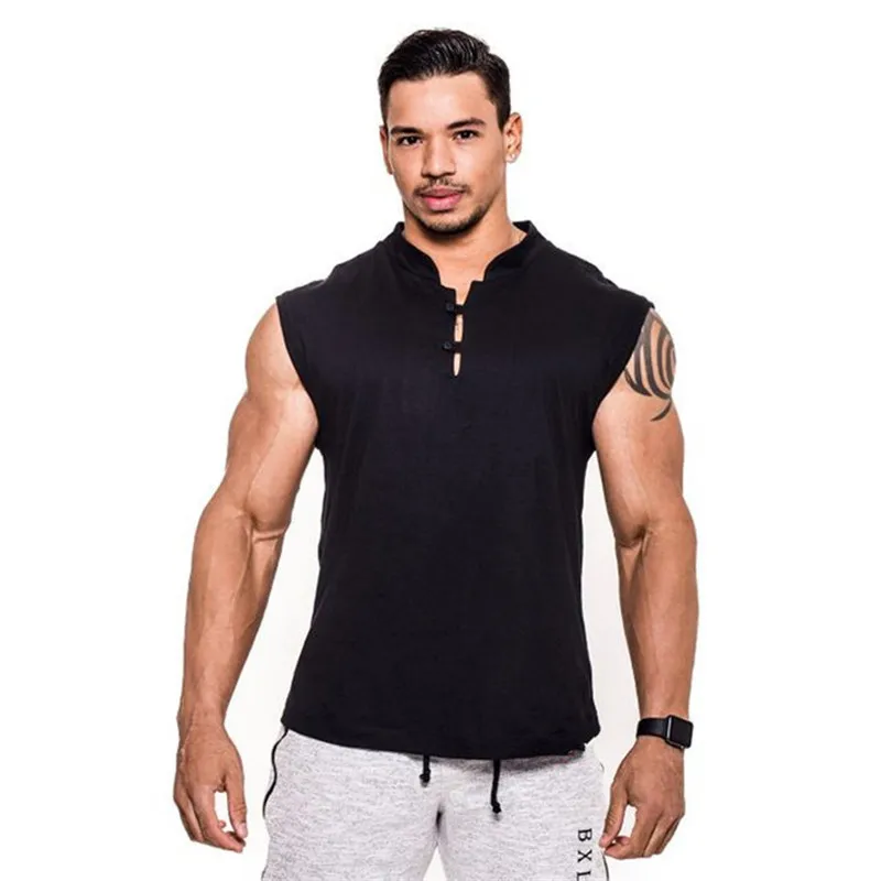 

summer 2019 mens fashion cotton white gyms clothing black bodybuilding fitness t shirt men camiseta masculina blusa camisetas