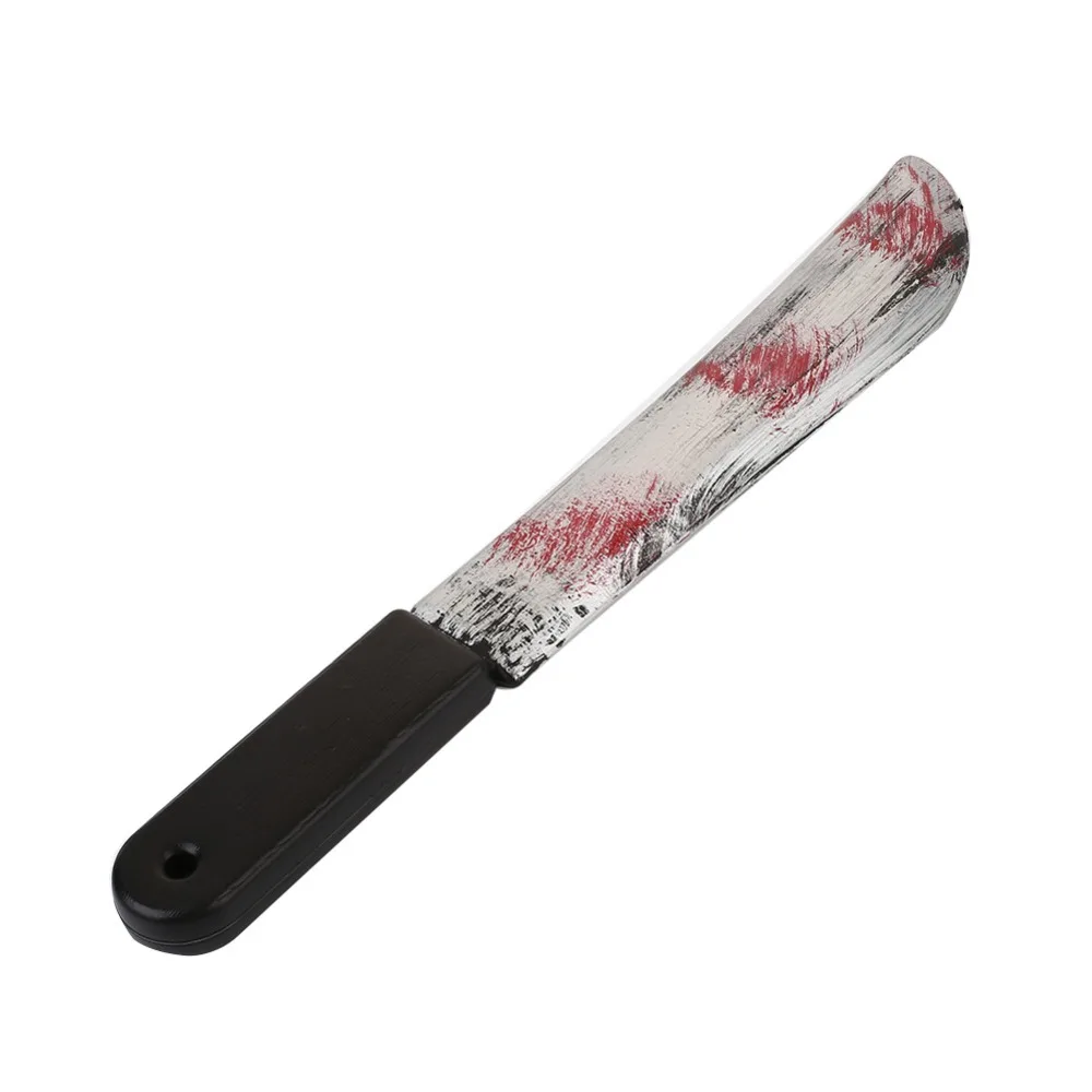 Fake Weapon 45 cm Halloween Bloody Chopper Prop Fancy Dress Decoration Accessory