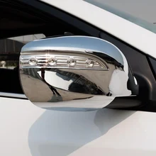 YAQUICKA ABS del Bicromato di Potassio Dell’automobile Esterno Retrovisore Vista Posteriore Della Copertura Dello Specchio Trim Styling Autoadesivo Per Hyundai IX35 2010-2015 Accessori