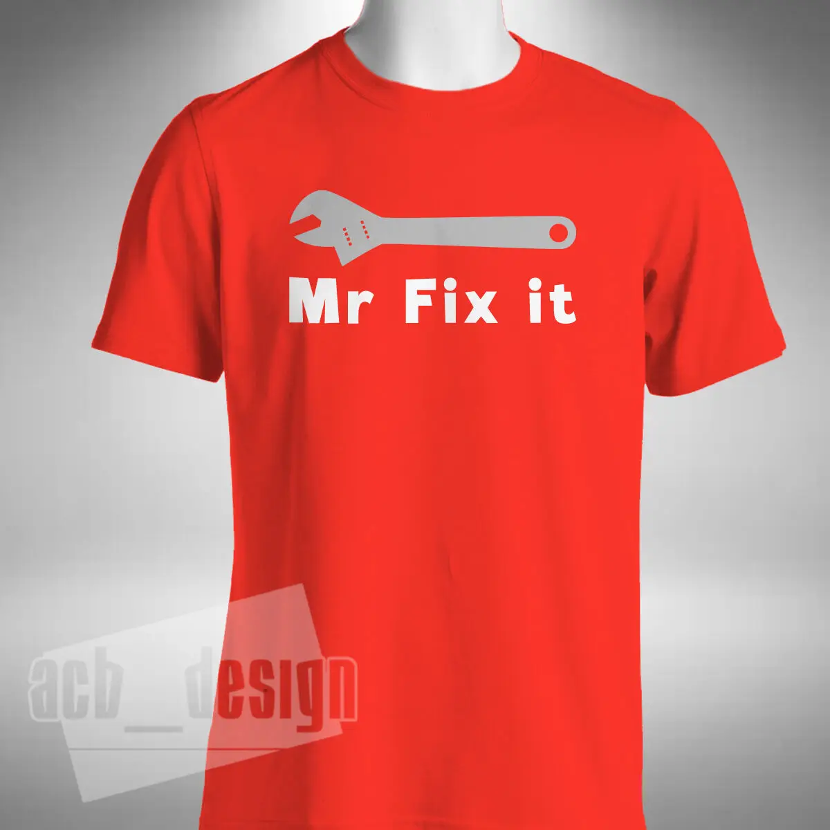 Mr Fix It Mens T-Shirt Funny Christmas Birthday Present Gift Joke Dad Father