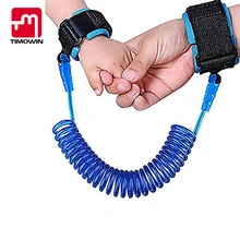 Timowin 2.5m Anti Lost Wrist Link Traction Rope Bracelet Wristband Safety Harnes Child Leash For Toddler Baby And Kids