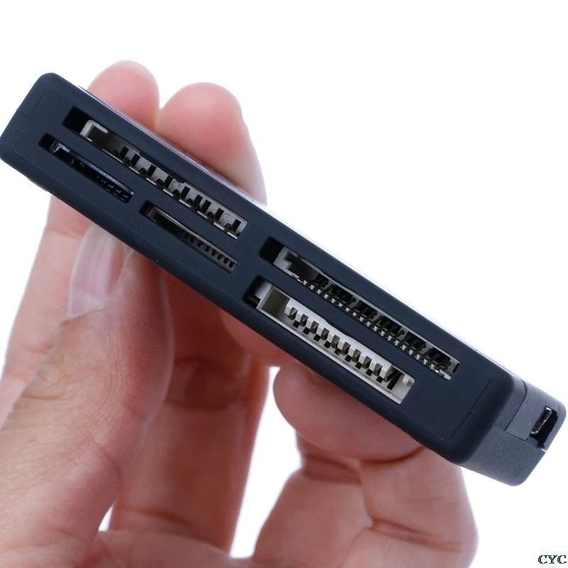 All-In-One Memory Card Reader For USB External Mini Micro SD SDHC M2 MMC XD CF media card reader