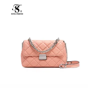 

Women's Bag Small Bag 2019 Small Fragrance New Type Women's Slant Bag Single Shoulder Linger Chain Bag Mini Head Cowhide