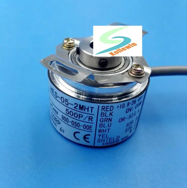 HES-05-2MHT incremental photoelectric rotary encoder pulse 500P\R, new in box Free Shipping.