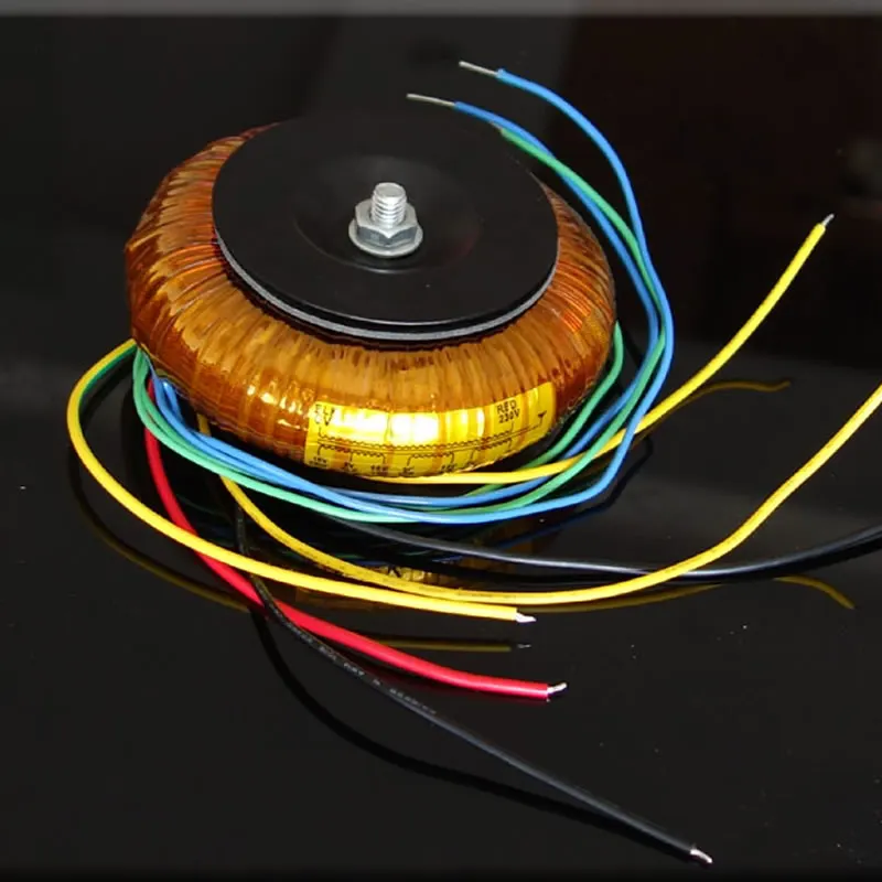 

4N oxygen-free copper O-type transformer 150W dual 18V dual 22V, measured quiescent current 8mA