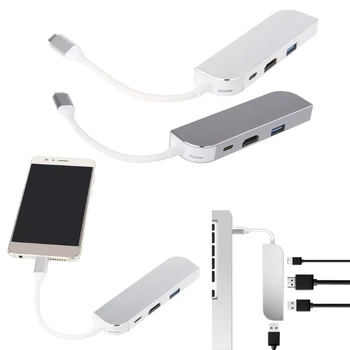 

USB 3.1 Type-C Interface Expander To USB 3.0 Hub USB-C Charging Adapter Multi-function Converter OTG Adapter