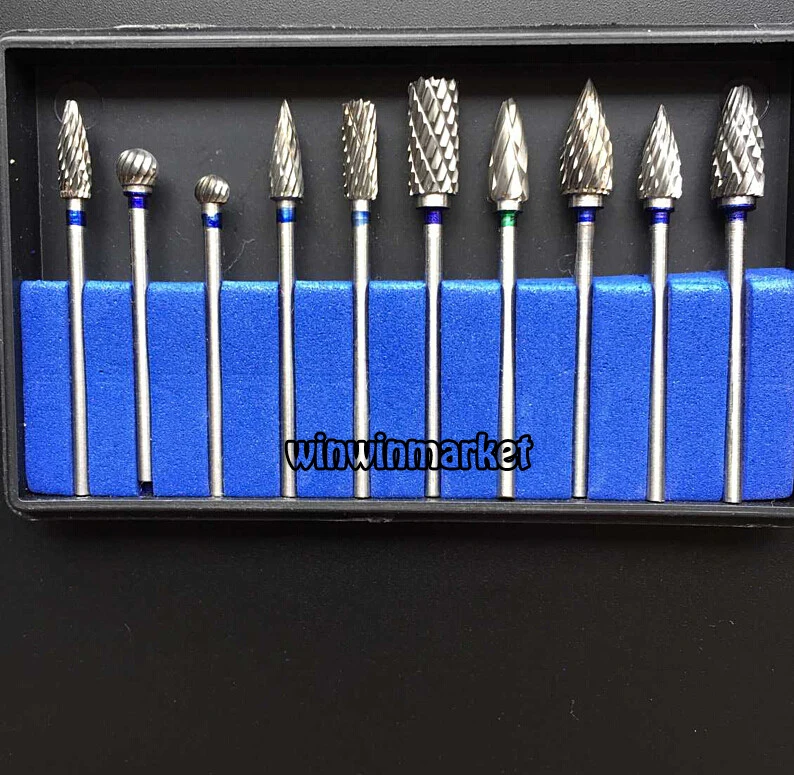 Tungsten Carbide Burs Tungsten Steel Material Dental Carbide Burs 2