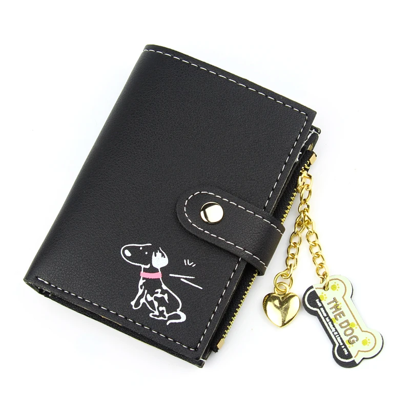 Women Wallets Brand Design Cartoon Dog Hasp Lady Purses Cards Holder Zipper Coin Purse Short Money Bags Girls Heart Wallet Pouch Women Wallets Brand Design Cartoon Dog Hasp Lady Purses Cards Holder Zipper Coin Purse Short Money Bags Girls Heart Wallet Pouch