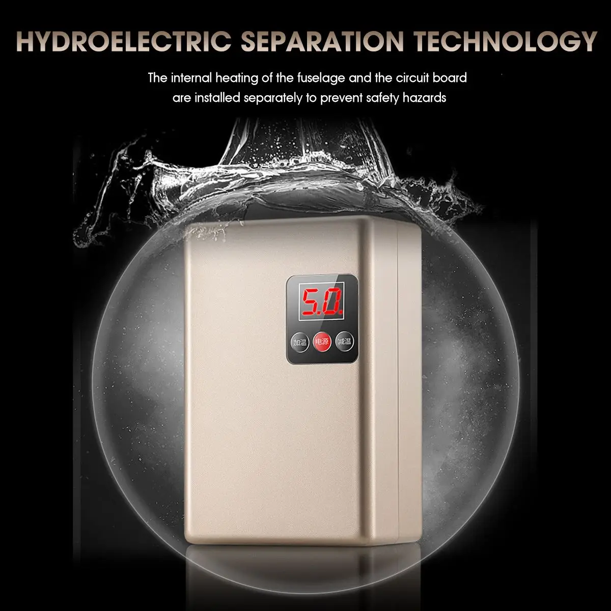 220V 3800W Душ мгновенный Водонагреватель проточный водонагреватель Электрический