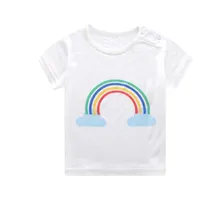 AJLONGER Summer Kids Boys T Shirt Print Short Sleeve Baby Girls T-shirts Cotton Children T-shirt O-neck Tee Tops Boy Cloth AJLONGER Summer Kids Boys T Shirt Print Short Sleeve Baby Girls T-shirts Cotton Children T-shirt O-neck Tee Tops Boy Cloth